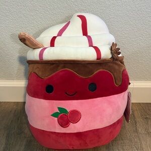 Maude Red and Pink Stuffed Animal